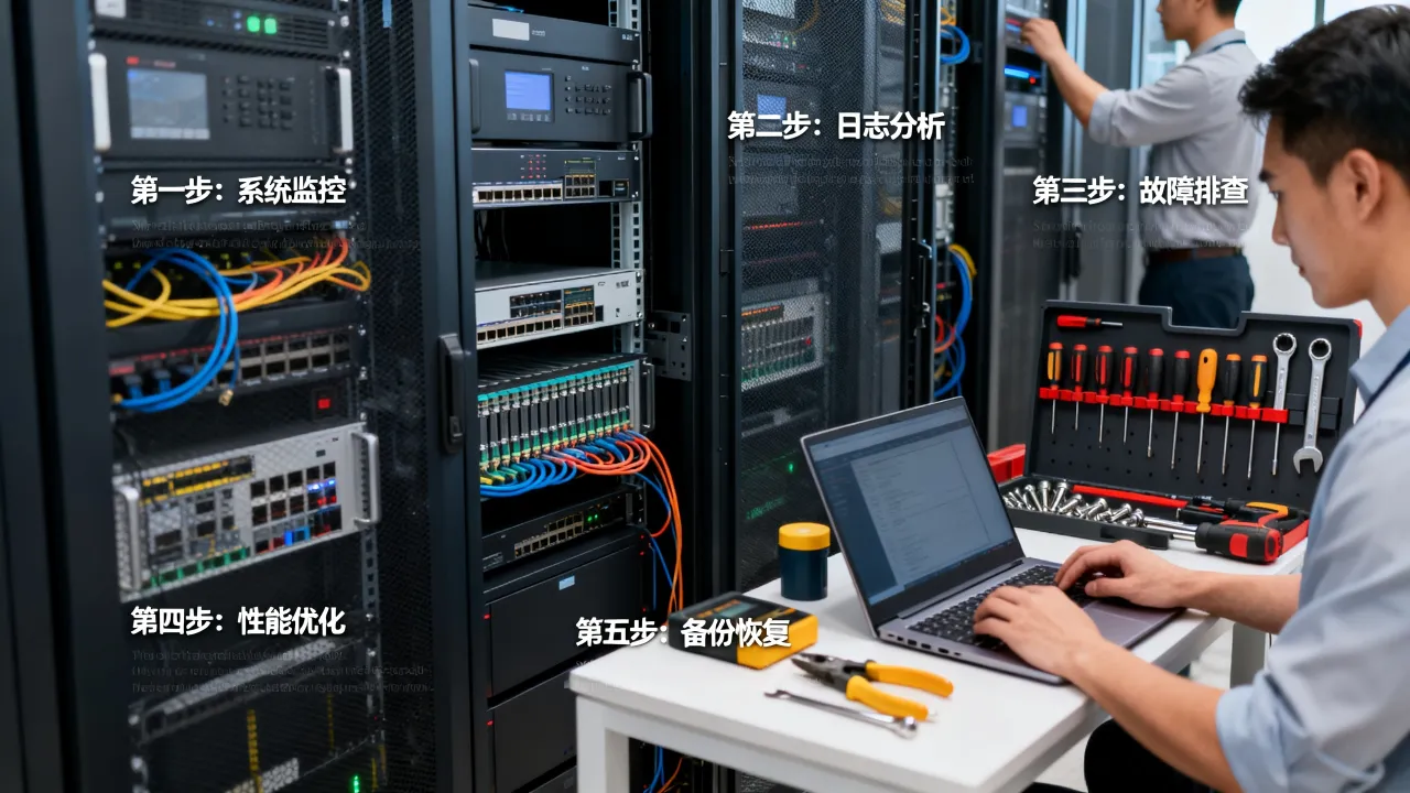 服务器在线运维怎么做，新手必看的五大关键步骤是什么？