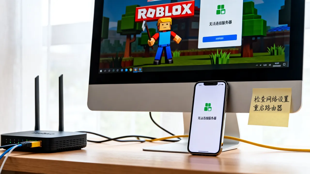 roblox为什么登不上服务器，无法连接网络怎么办