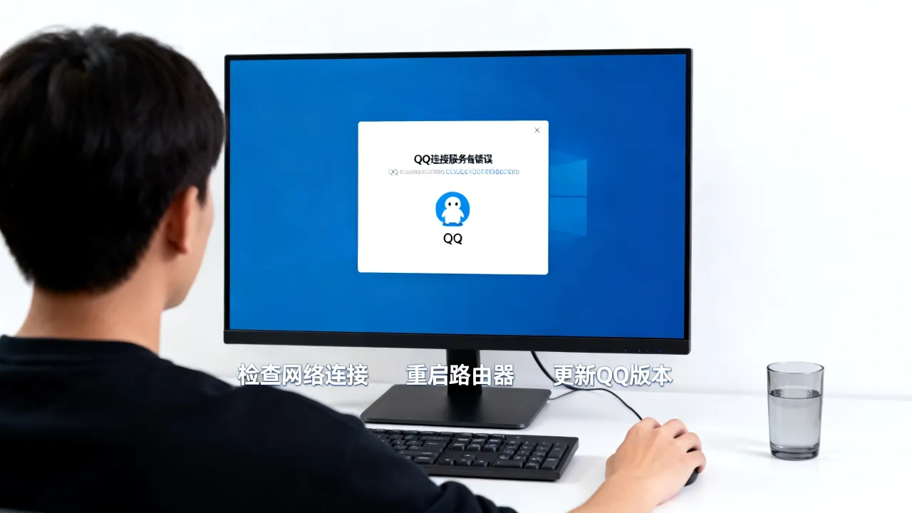 电脑中的QQ为什么连接服务器出现错误代码,怎么解决? 电脑中的QQ为什么连接服务器出现错误代码,怎么解决?