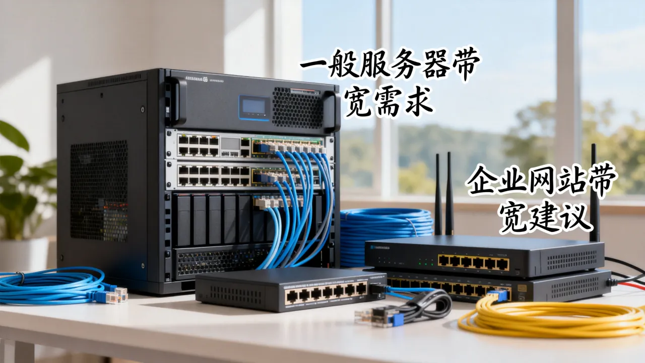一般服务器多少安宽带，企业网站带宽选多大合适？
