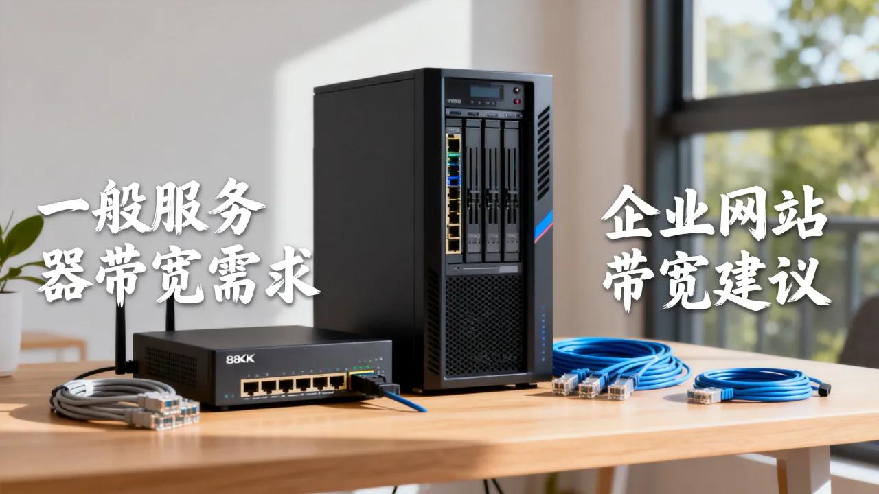 一般服务器多少安宽带，企业网站带宽选多大合适？