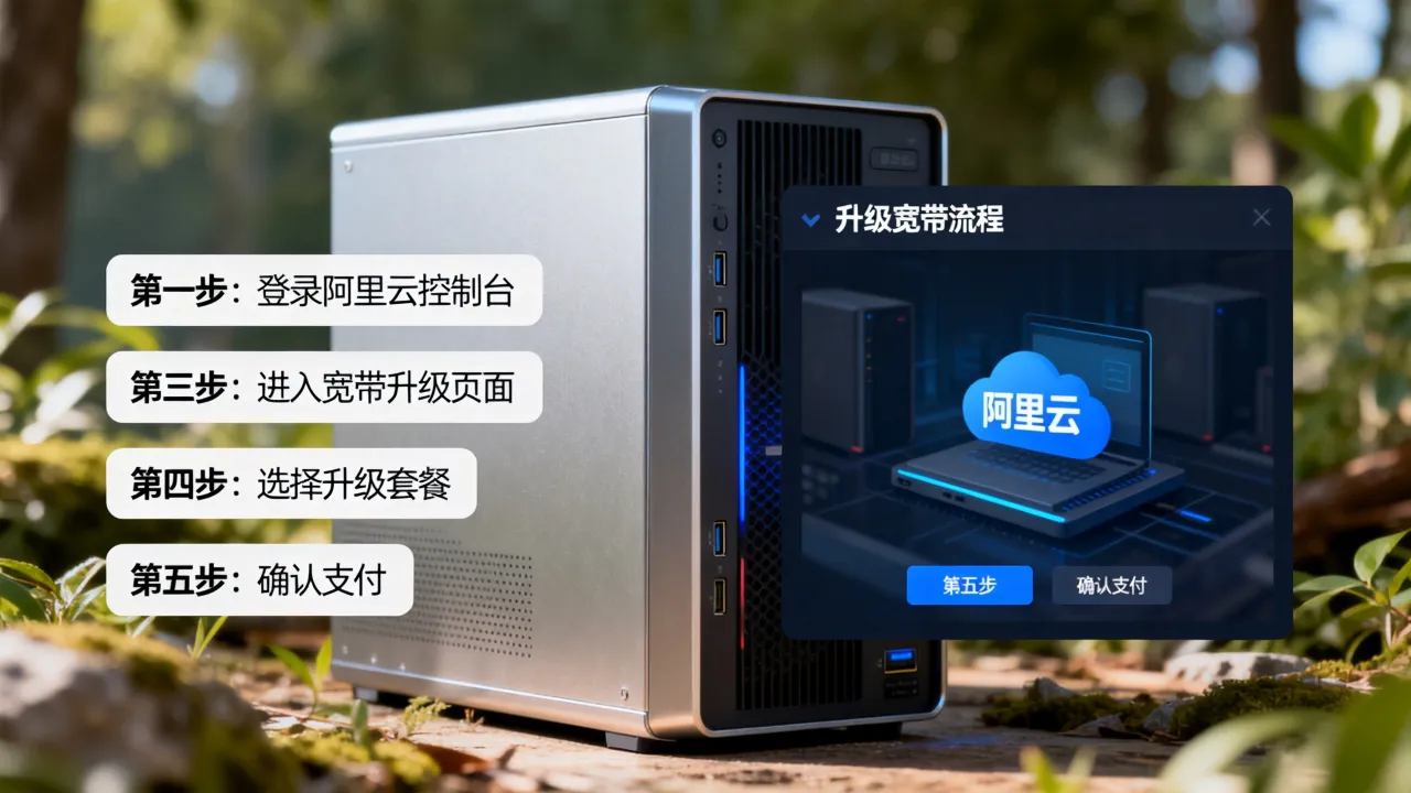 阿里云服务器升级宽带怎么操作？，阿里云服务器升级宽带价格多少