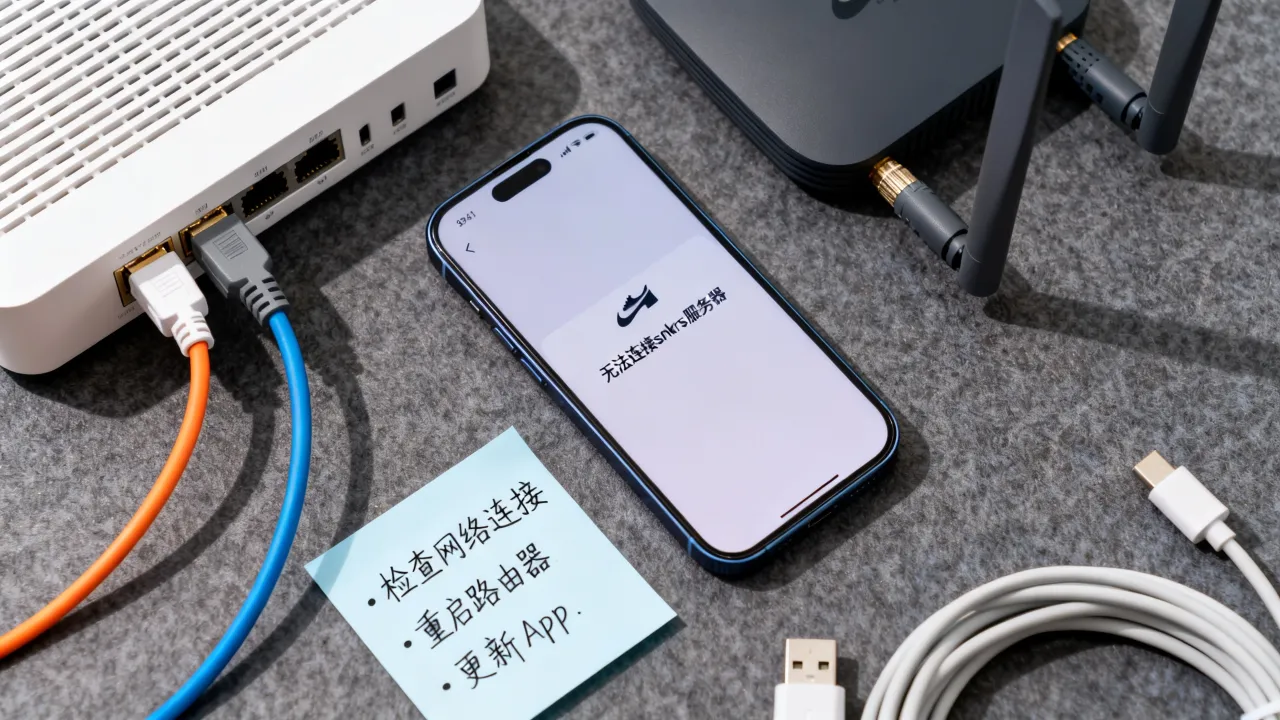 为什么无法连接snkrs的服务器，连接失败怎么解决？