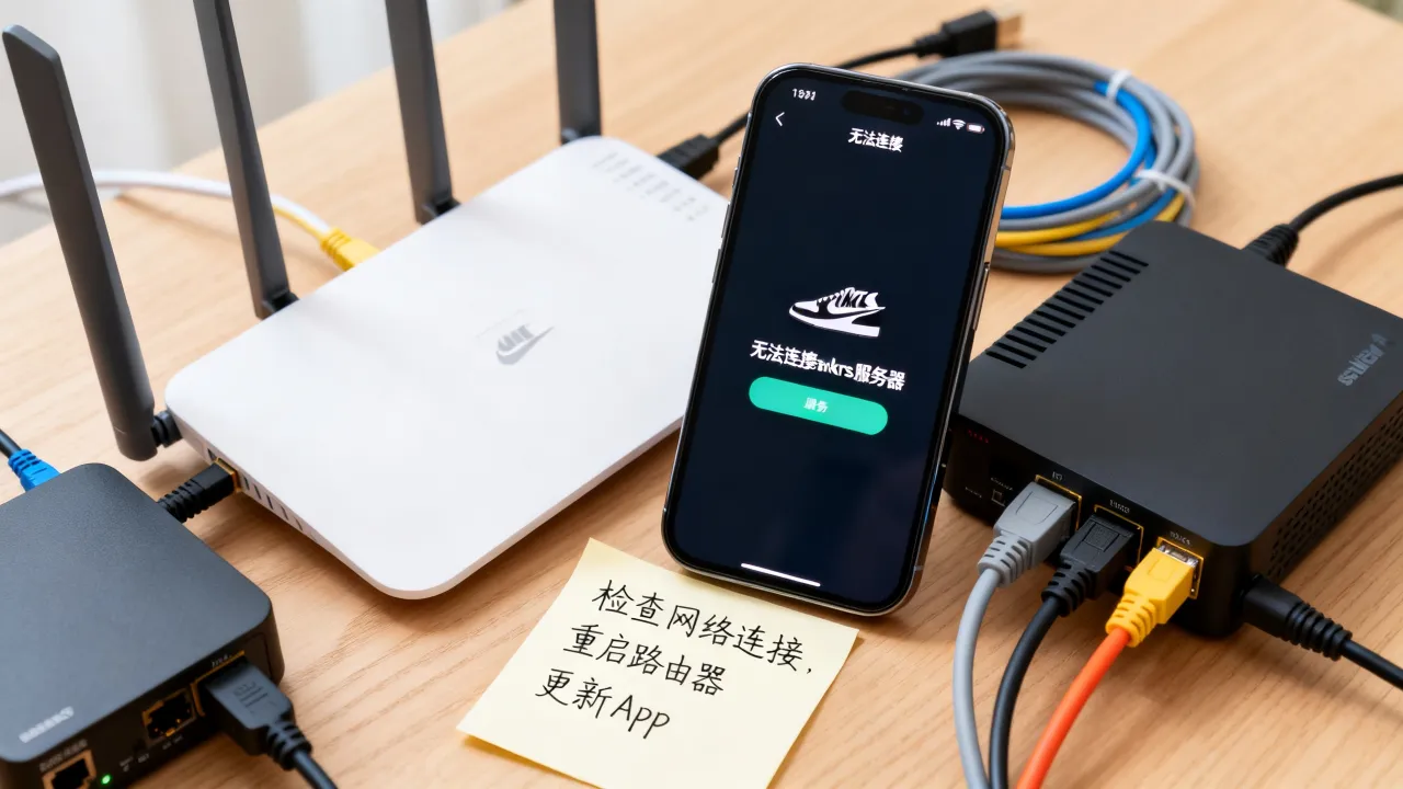 为什么无法连接snkrs的服务器，连接失败怎么解决？