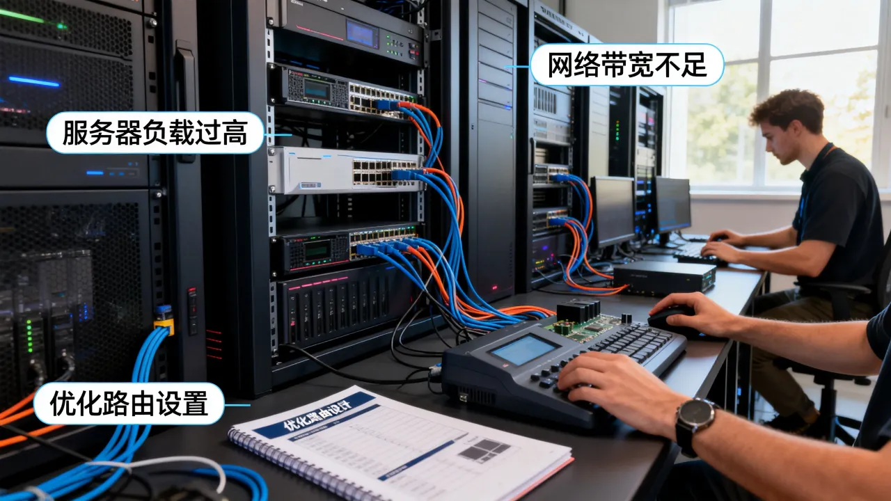游戏服务器为什么会卡，为什么游戏服务器延迟高怎么办