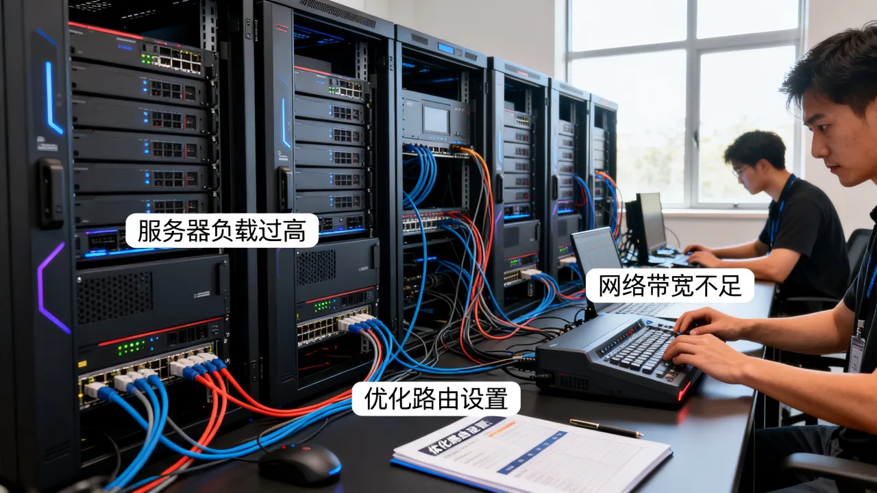 游戏服务器为什么会卡，为什么游戏服务器延迟高怎么办