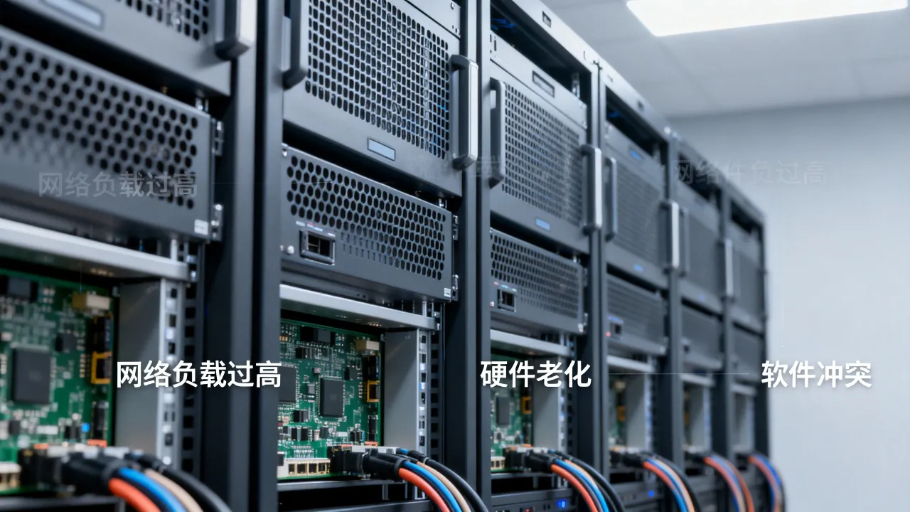 服务器为什么会卡顿,服务器卡顿是什么原因