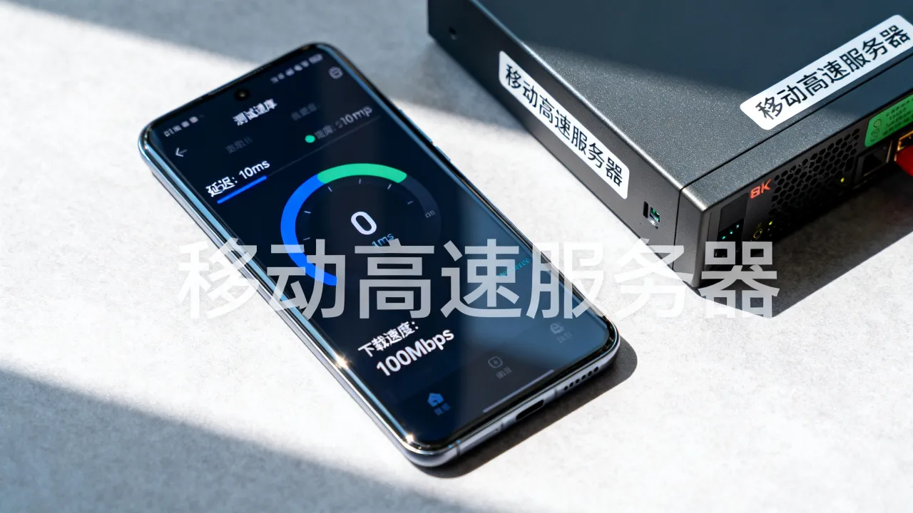 移动网速最快的服务器是哪个，如何测试延迟最低？