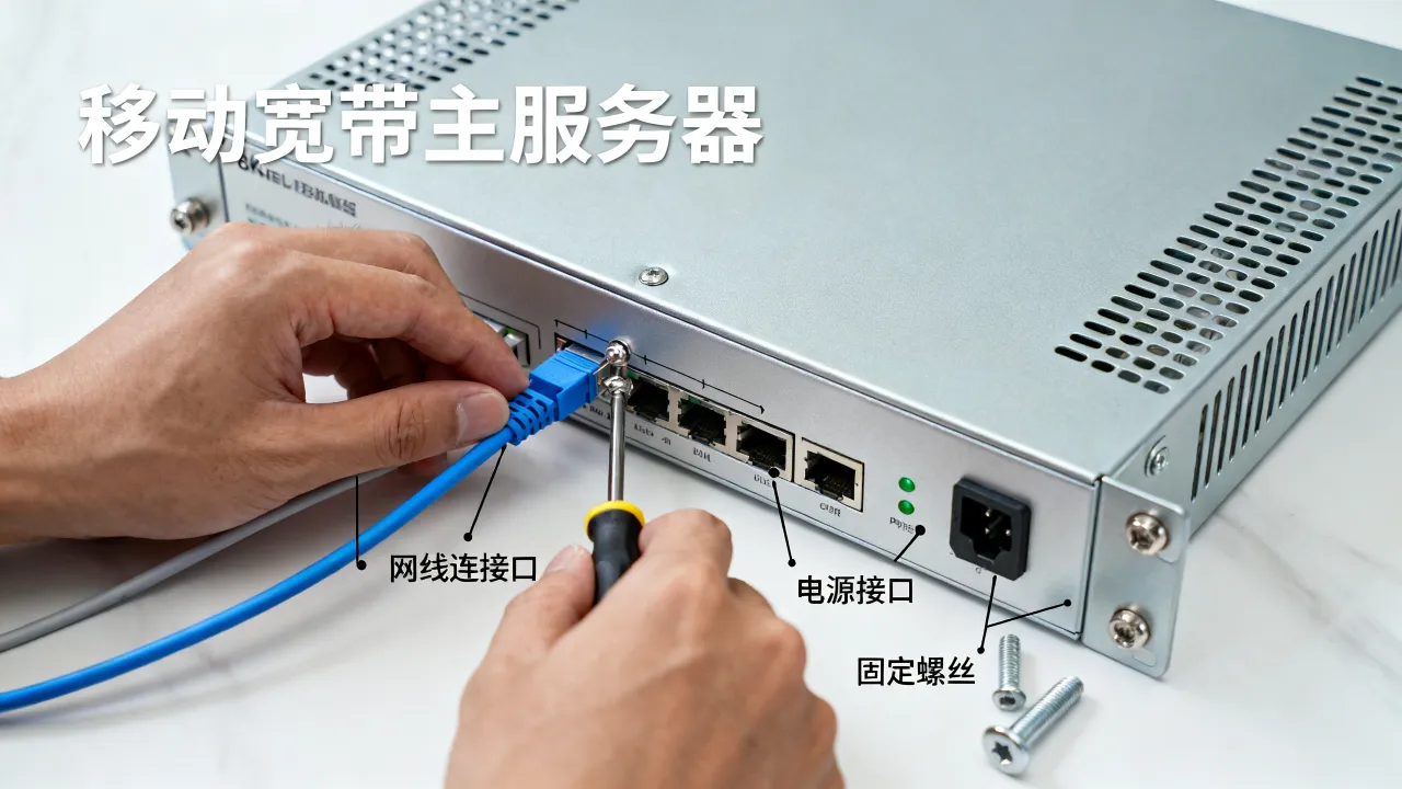 移动宽带主服务器是什么设备，怎么安装设置？