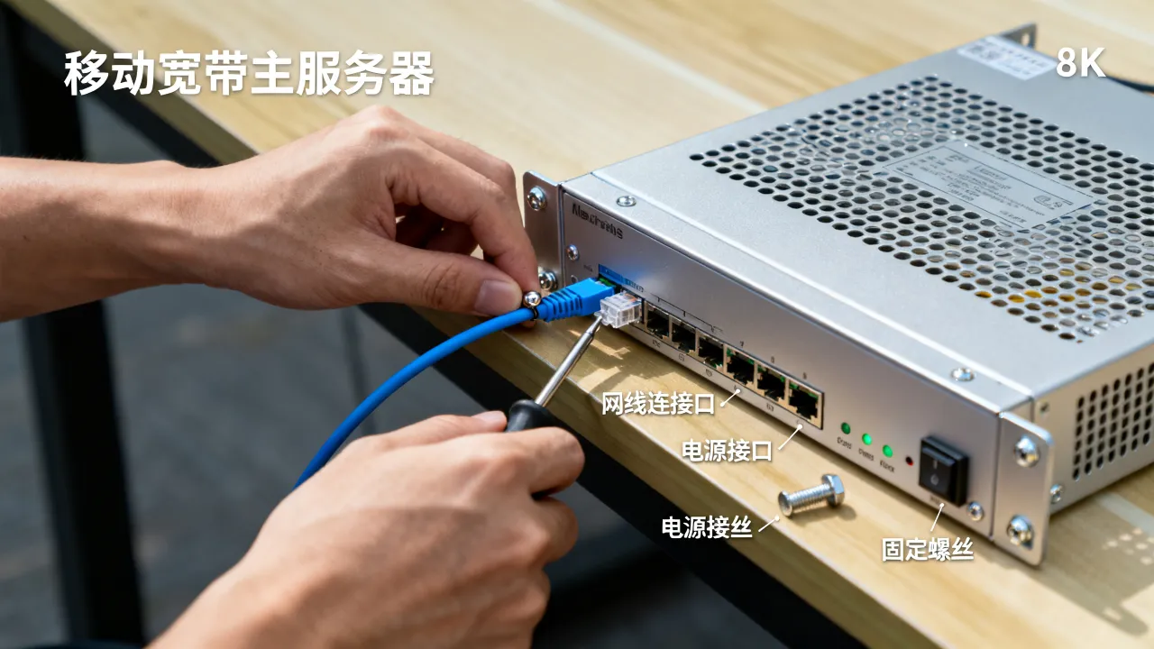 移动宽带主服务器是什么设备，怎么安装设置？