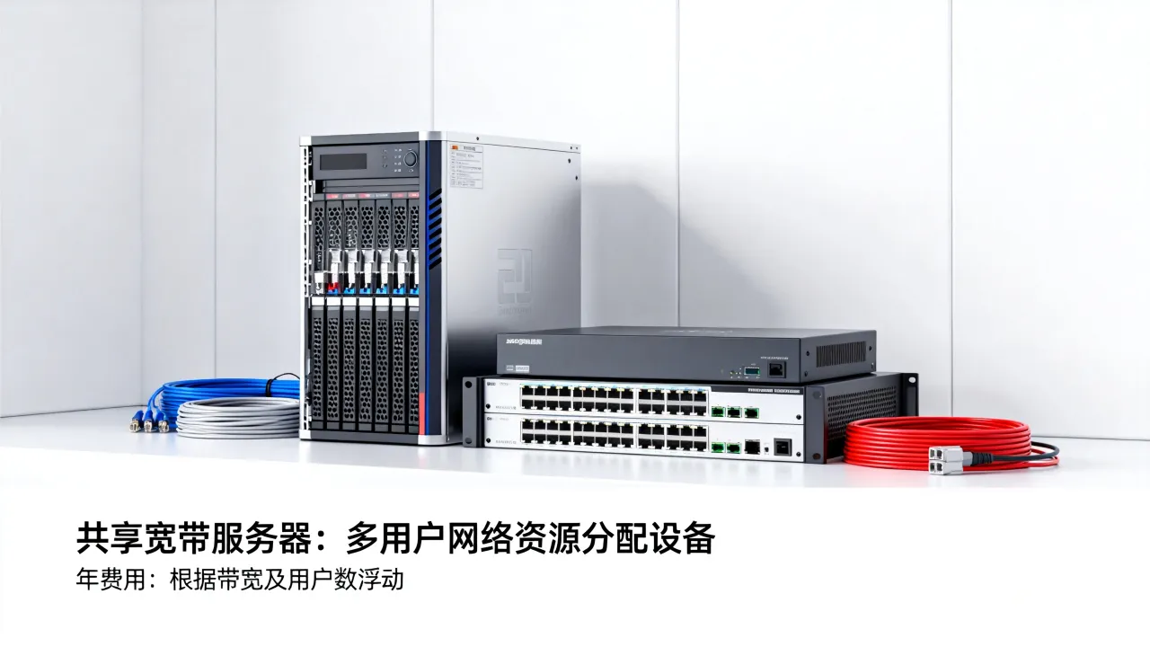 共享宽带服务器是什么，共享宽带服务器多少钱一年？