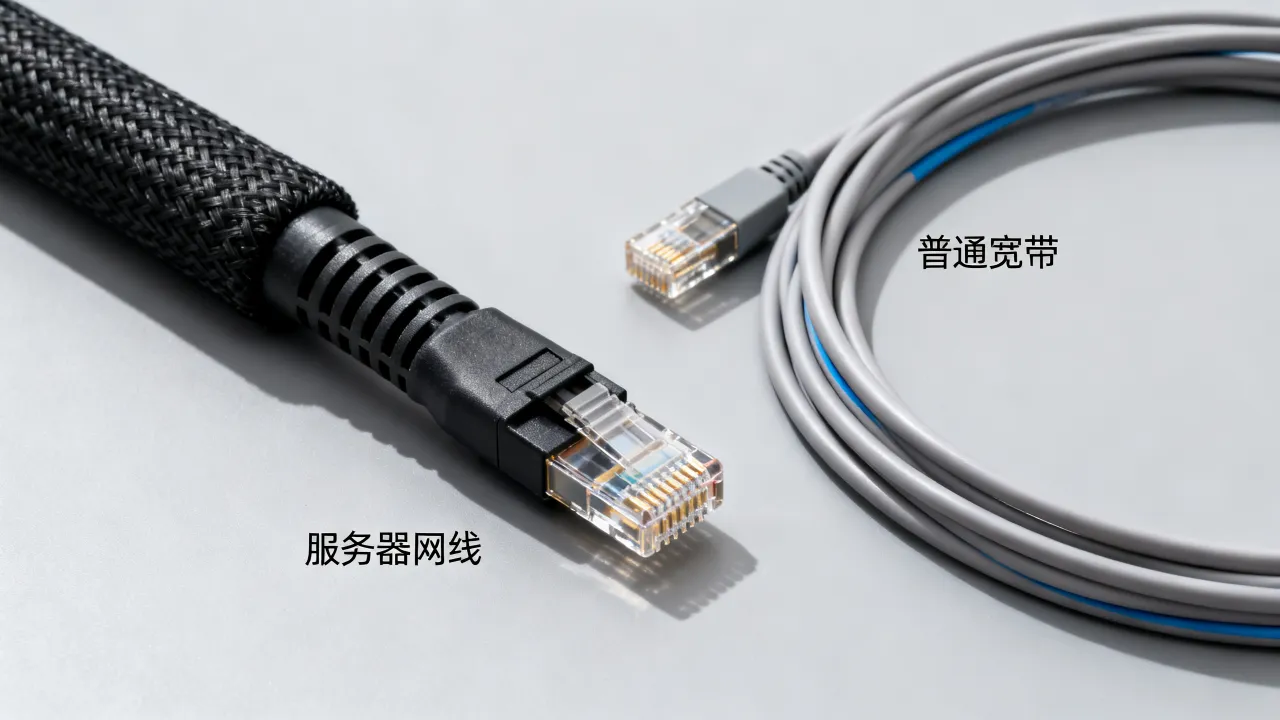 服务器网线是宽带吗,服务器网线和普通宽带有什么区别