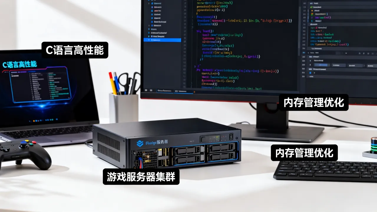 游戏服务器端开发为什么用C，C语言游戏后端有哪些优势？