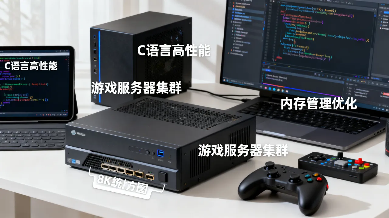 游戏服务器端开发为什么用C，C语言游戏后端有哪些优势？