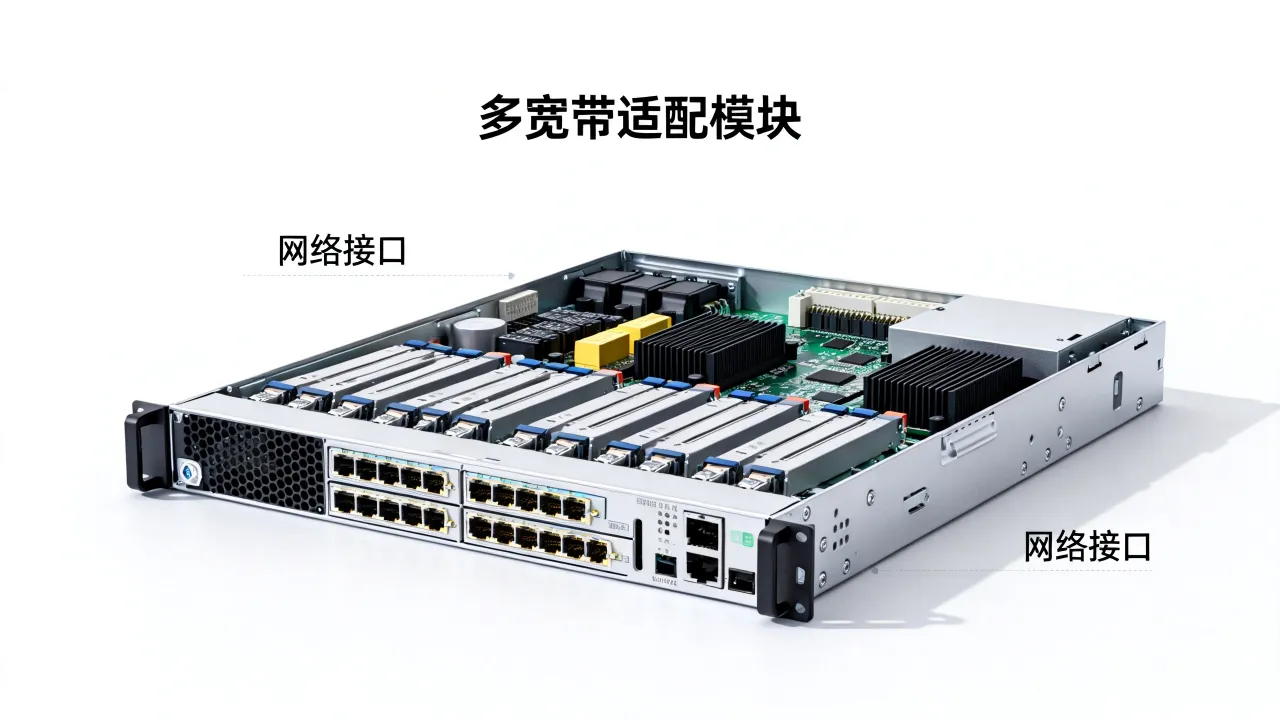 服务器如何适应多种宽带？哪些服务器兼容不同网络，