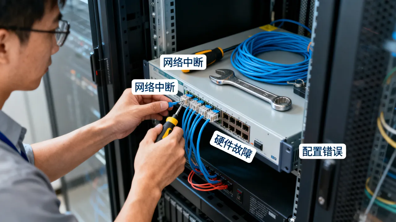 服务器运维事故案例有哪些？常见故障如何快速解决？