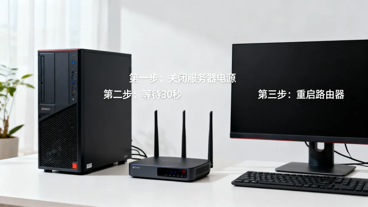 宽带重启服务器怎么操作？重启路由器的正确步骤