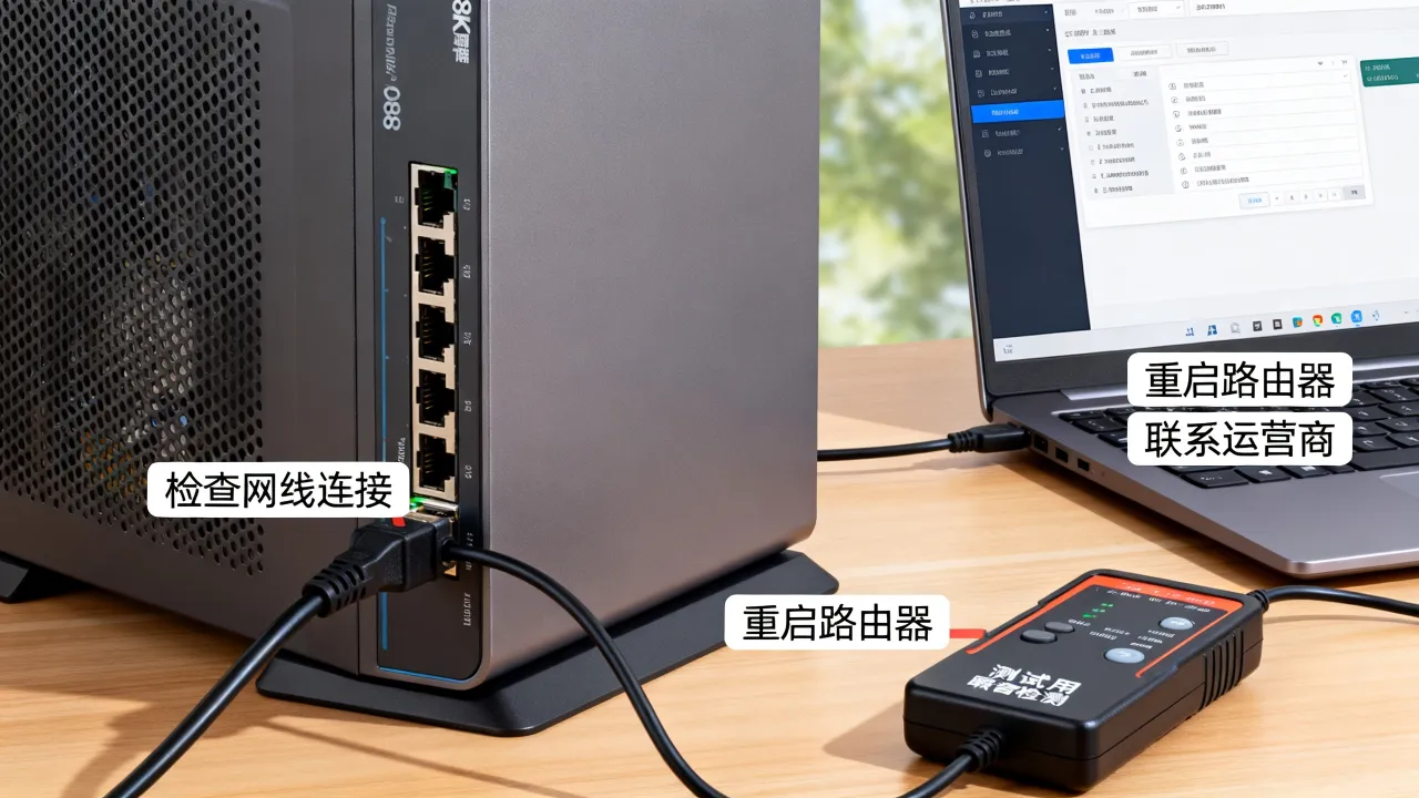 有线宽带服务器是什么，有线宽带服务器连不上怎么办？