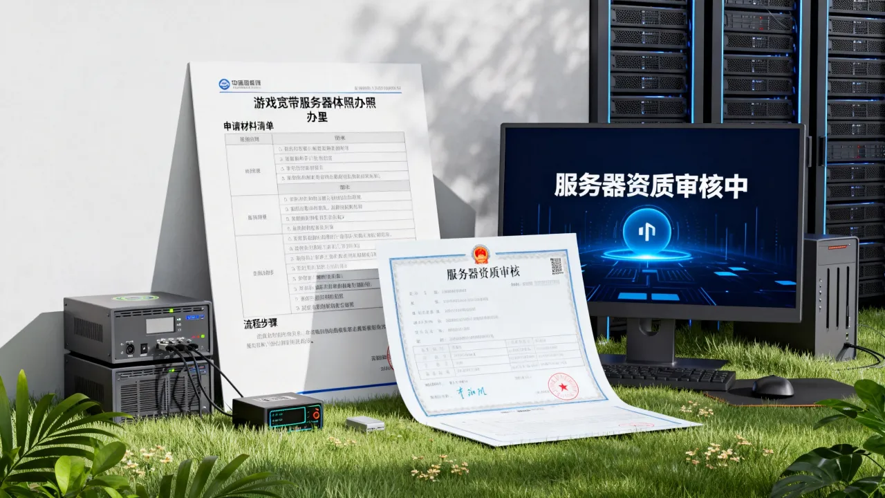 游戏宽带服务器牌照怎么办理？申请条件与流程是什么