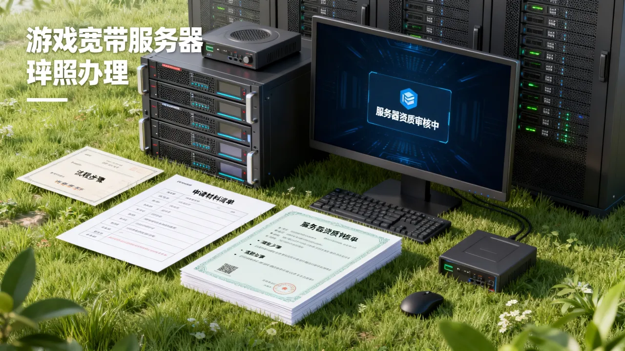 游戏宽带服务器牌照怎么办理？申请条件与流程是什么