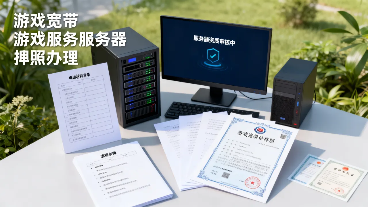 游戏宽带服务器牌照怎么办理？申请条件与流程是什么