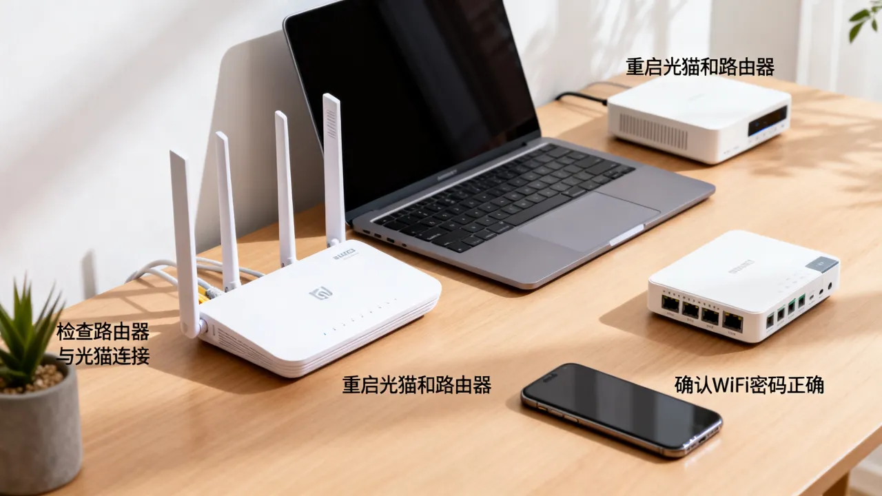 为什么连wifi不能连宽带服务器，连wifi不能连宽带咋解决