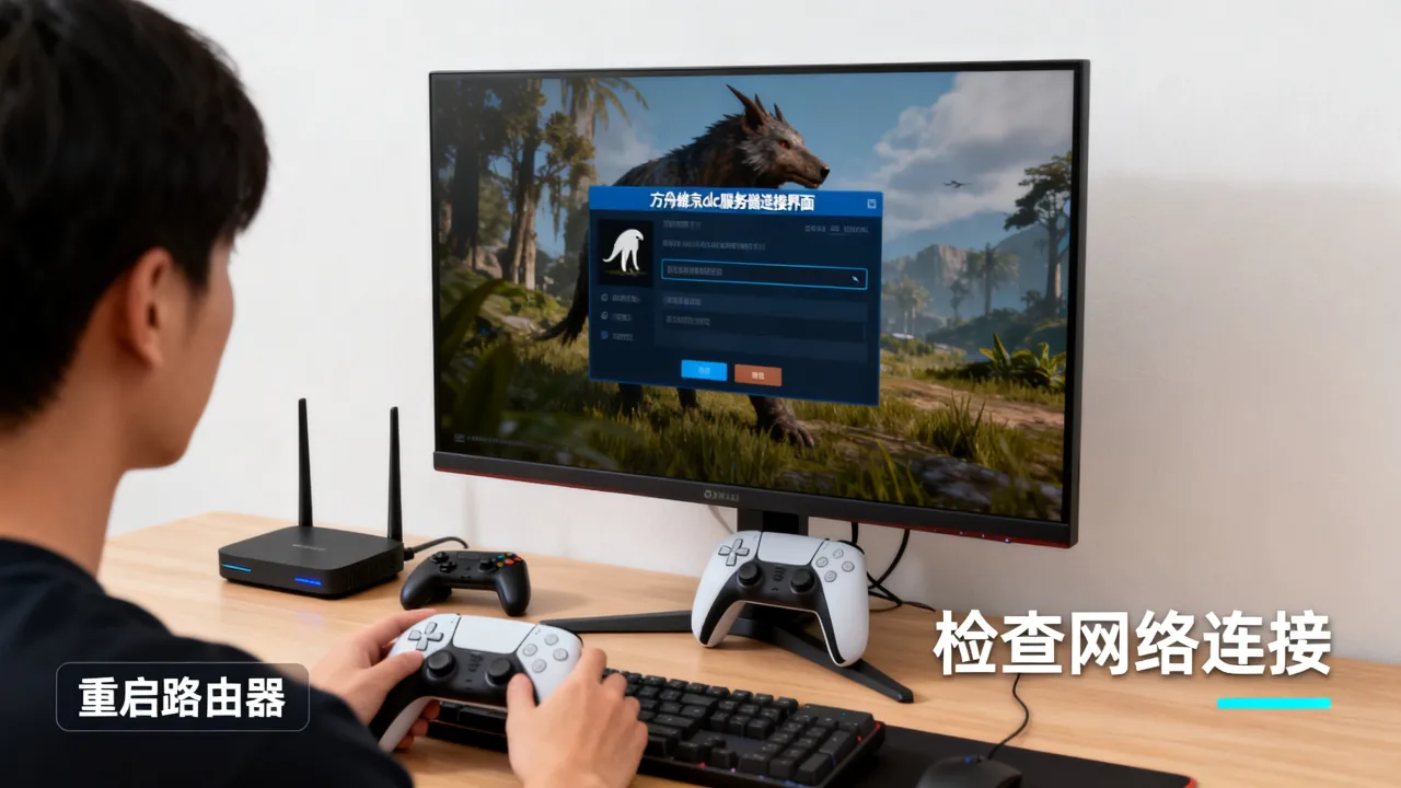 方舟维京dlc服务器怎么进？进不去怎么办