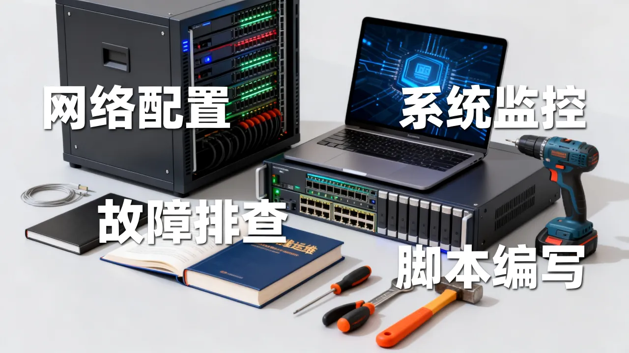 服务器转行运维难吗，零基础转岗运维需要学习哪些技能？