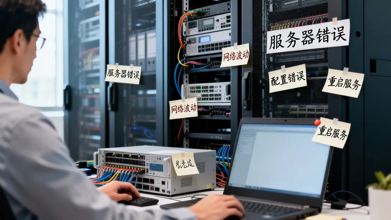 为什么服务器错误呢，服务器错误是什么原因怎么解决？