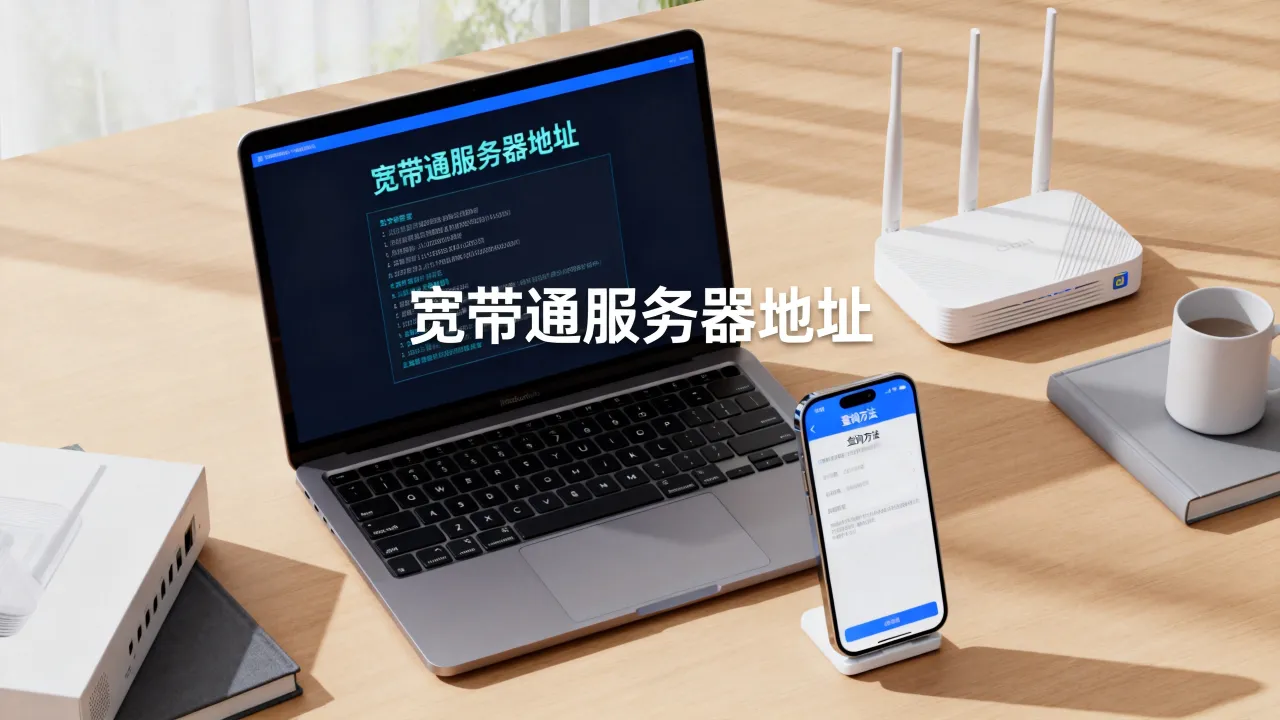 宽带通服务器地址是多少？怎么查最快？