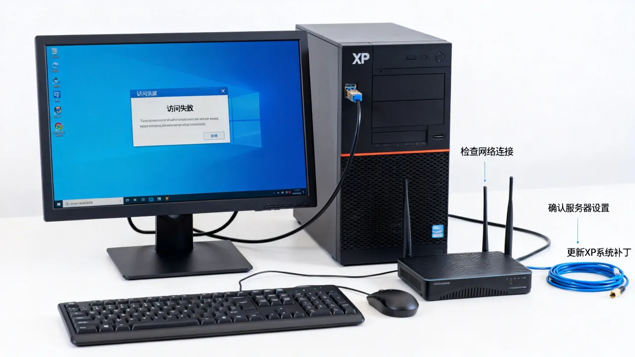 文档服务器为什么xp无法访问，该如何解决