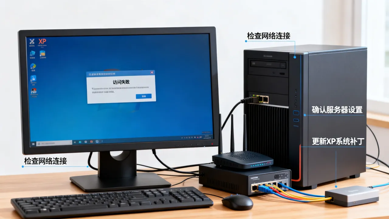 文档服务器为什么xp无法访问，该如何解决