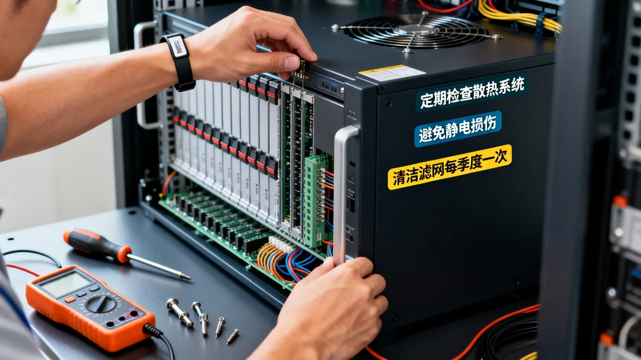 哈密服务器设备维保怎么做？有哪些注意事项
