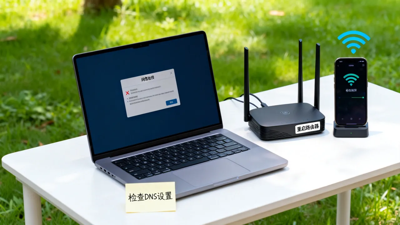 移动宽带DNS服务器可能不能用怎么办，电脑无法上网怎么解决