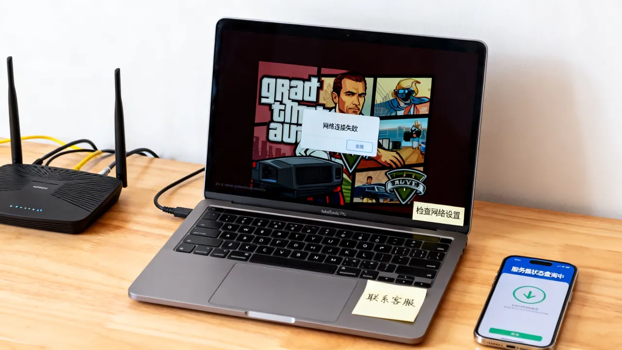 GTA5为什么进不去服务器？，进不去服务器怎么回事
