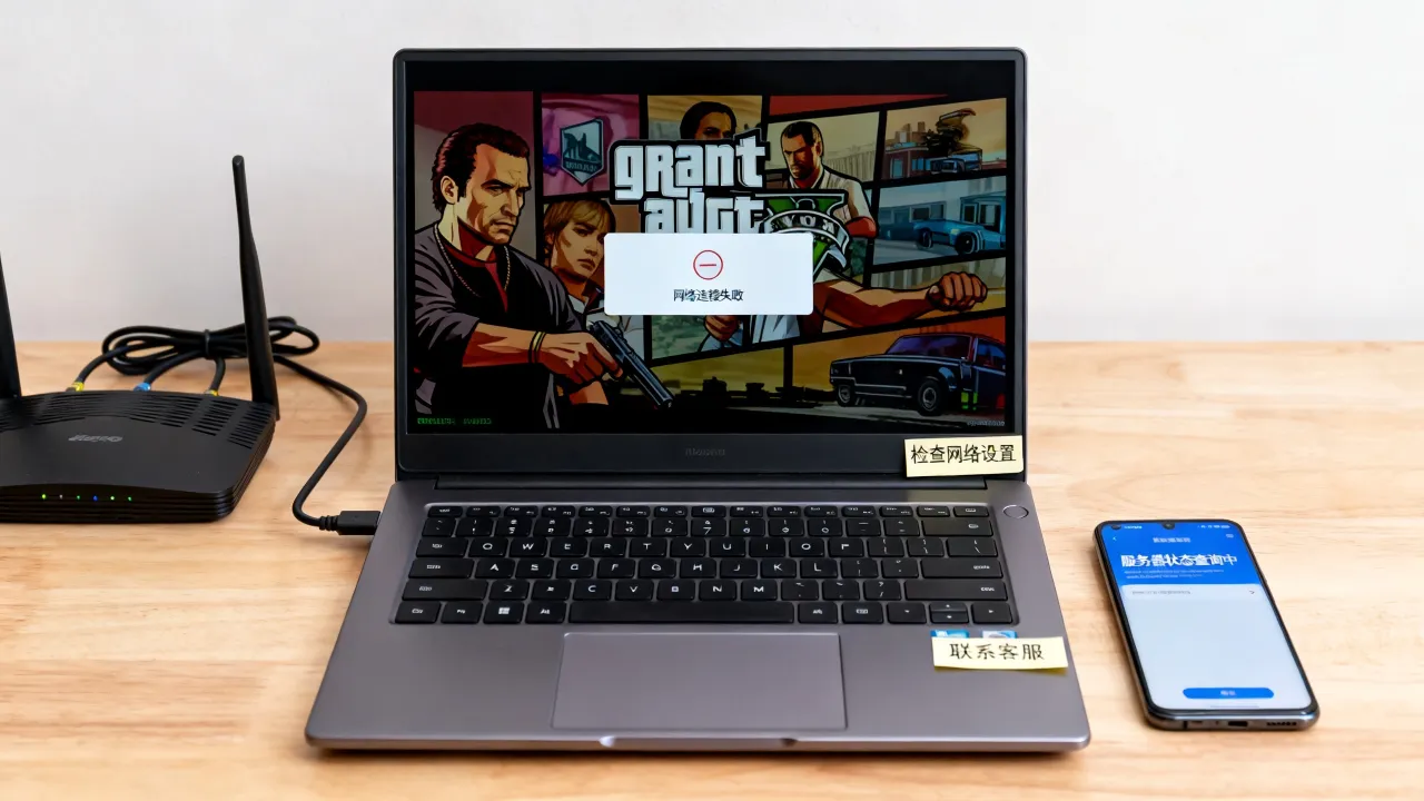 GTA5为什么进不去服务器？，进不去服务器怎么回事