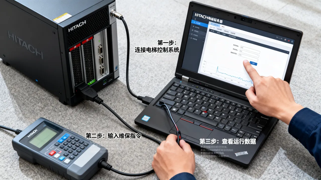 日立电梯维保服务器怎么用？维保服务器操作步骤详解