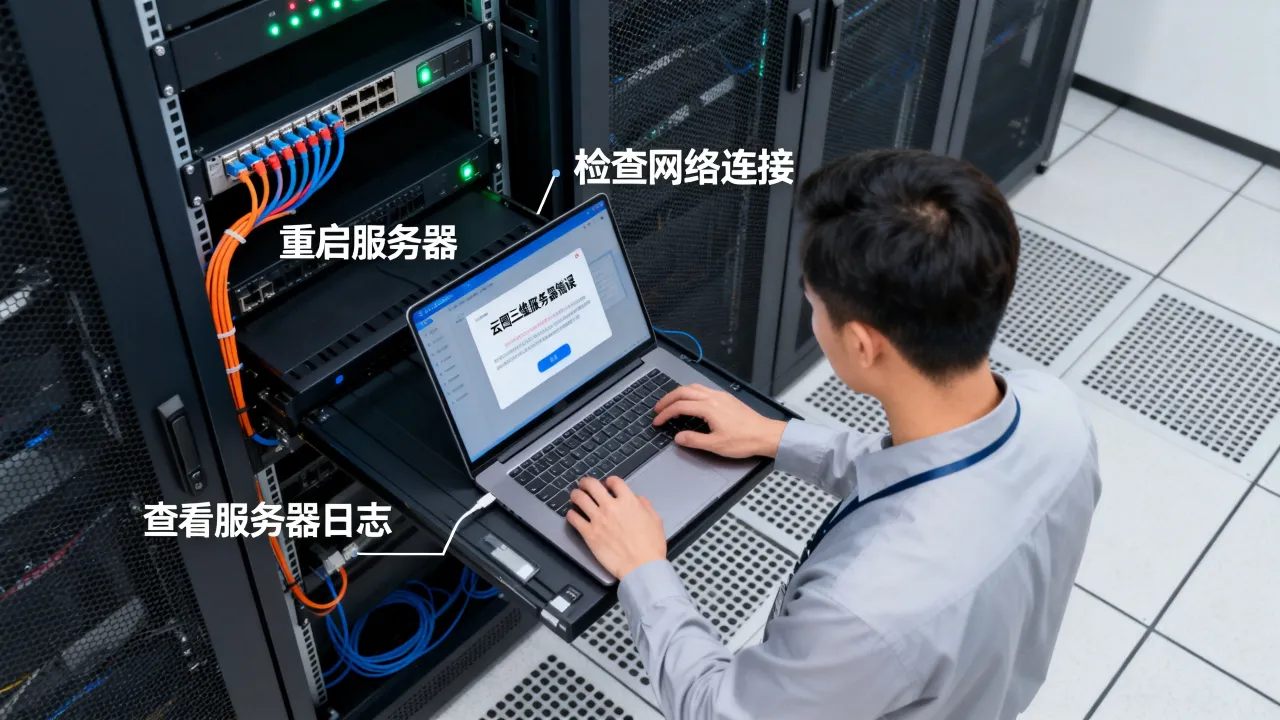 云图三维服务器错误怎么解决，服务器错误原因是什么？