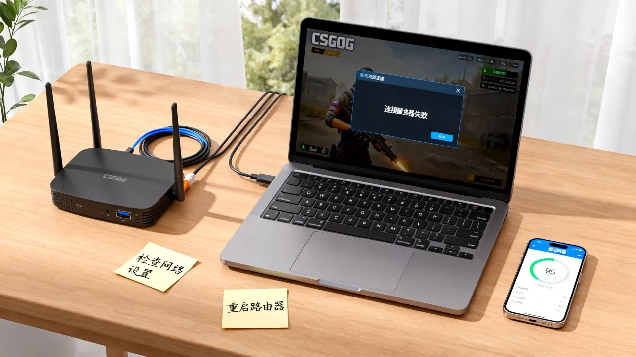 csgo为什么会任意连接服务器失败，连接超时怎么解决？