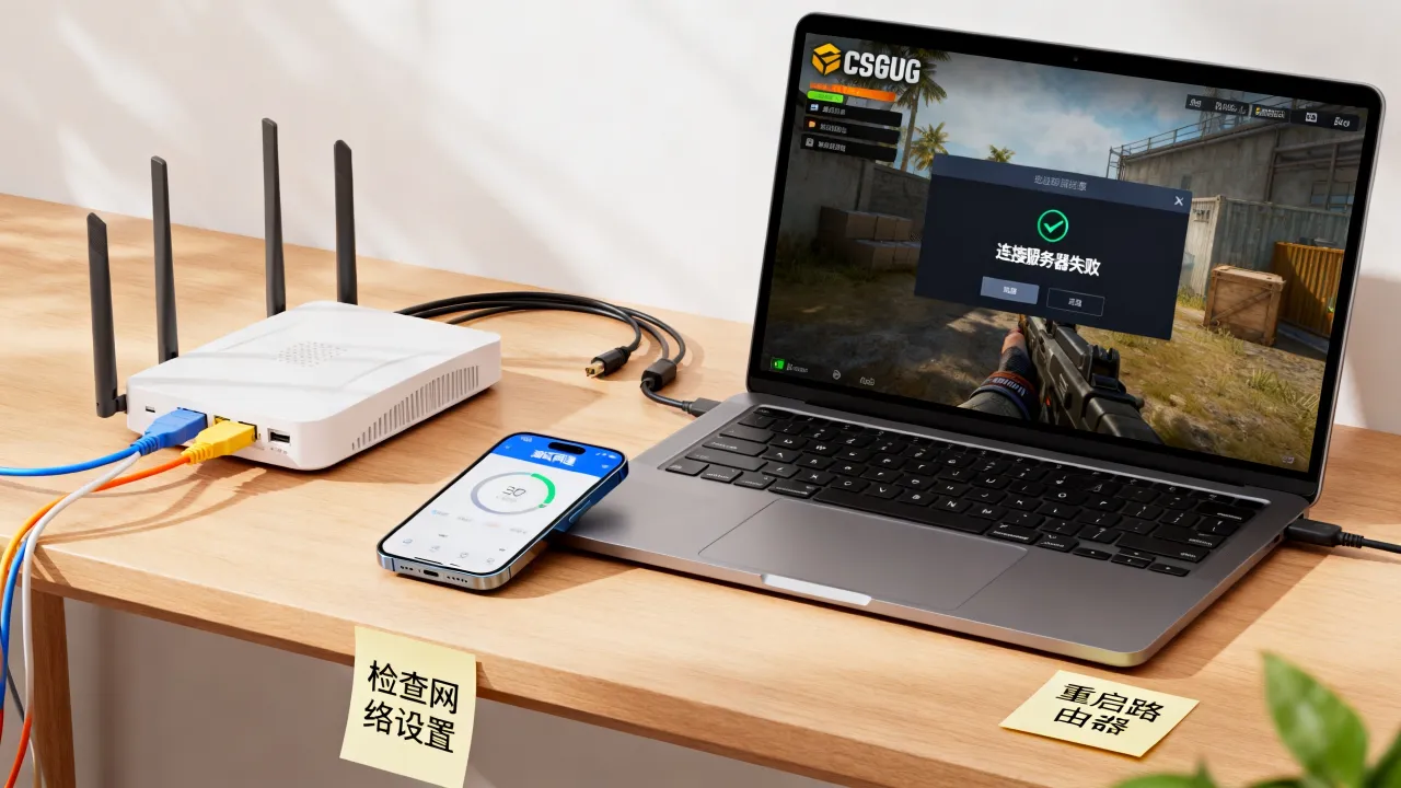 csgo为什么会任意连接服务器失败，连接超时怎么解决？