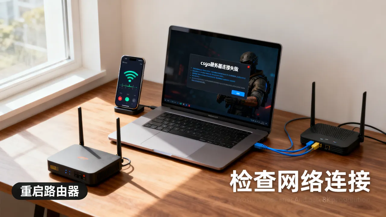 csgo服务器连接失败为什么，进不去游戏怎么办？