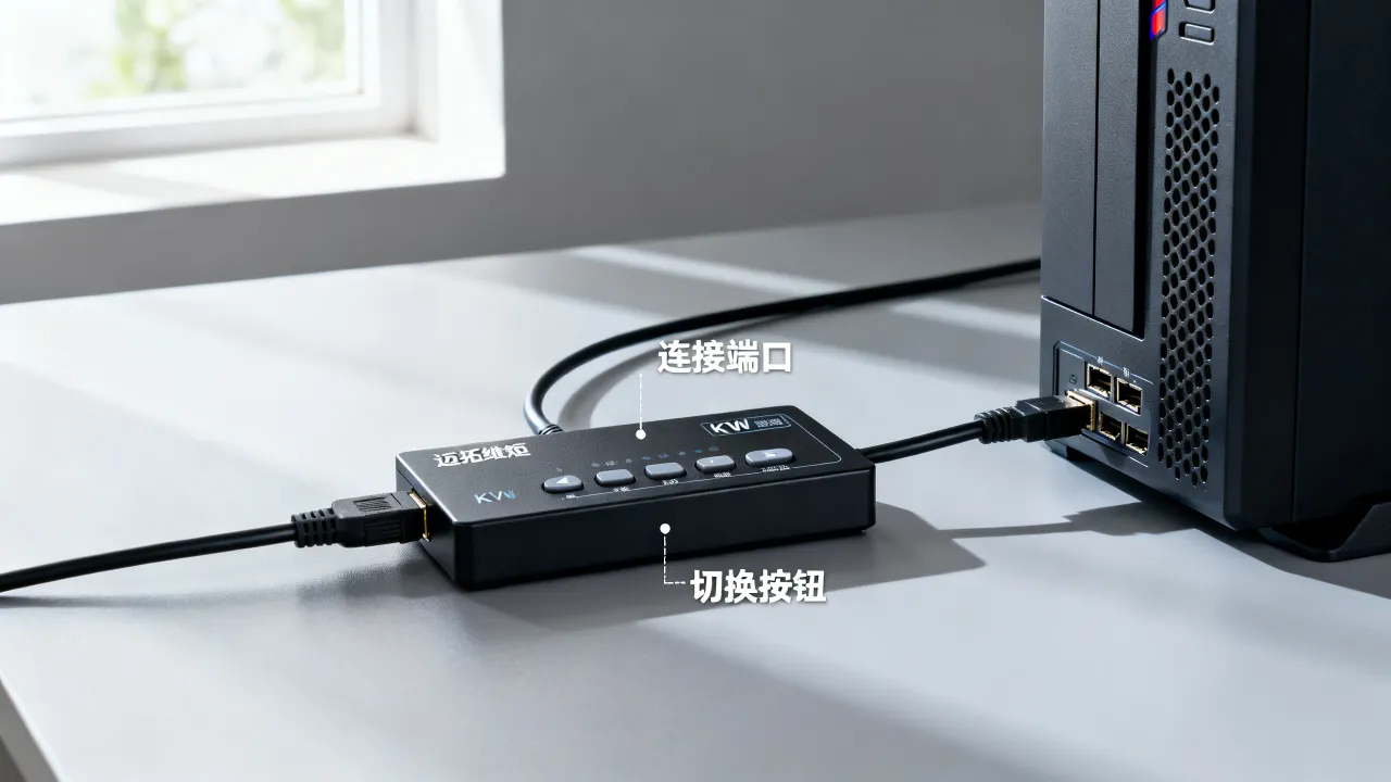 迈拓维矩kvm怎么进服务器，kvm切换器怎么进服务器设置