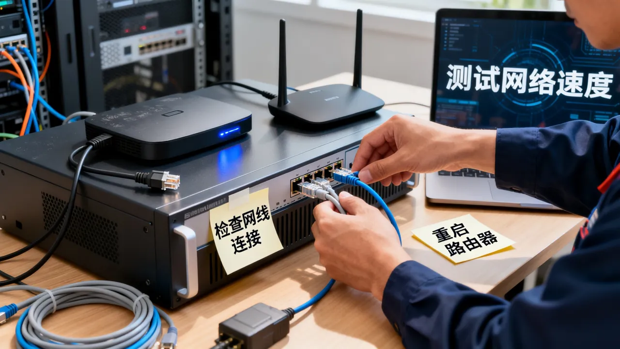服务器怎么连网速,服务器网络连接网速慢怎么办