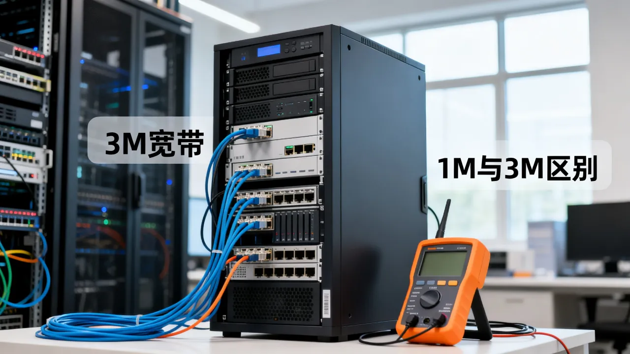 云服务器3m宽带够用吗，1m和3m区别大吗