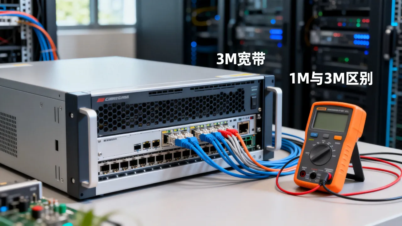 云服务器3m宽带够用吗，1m和3m区别大吗