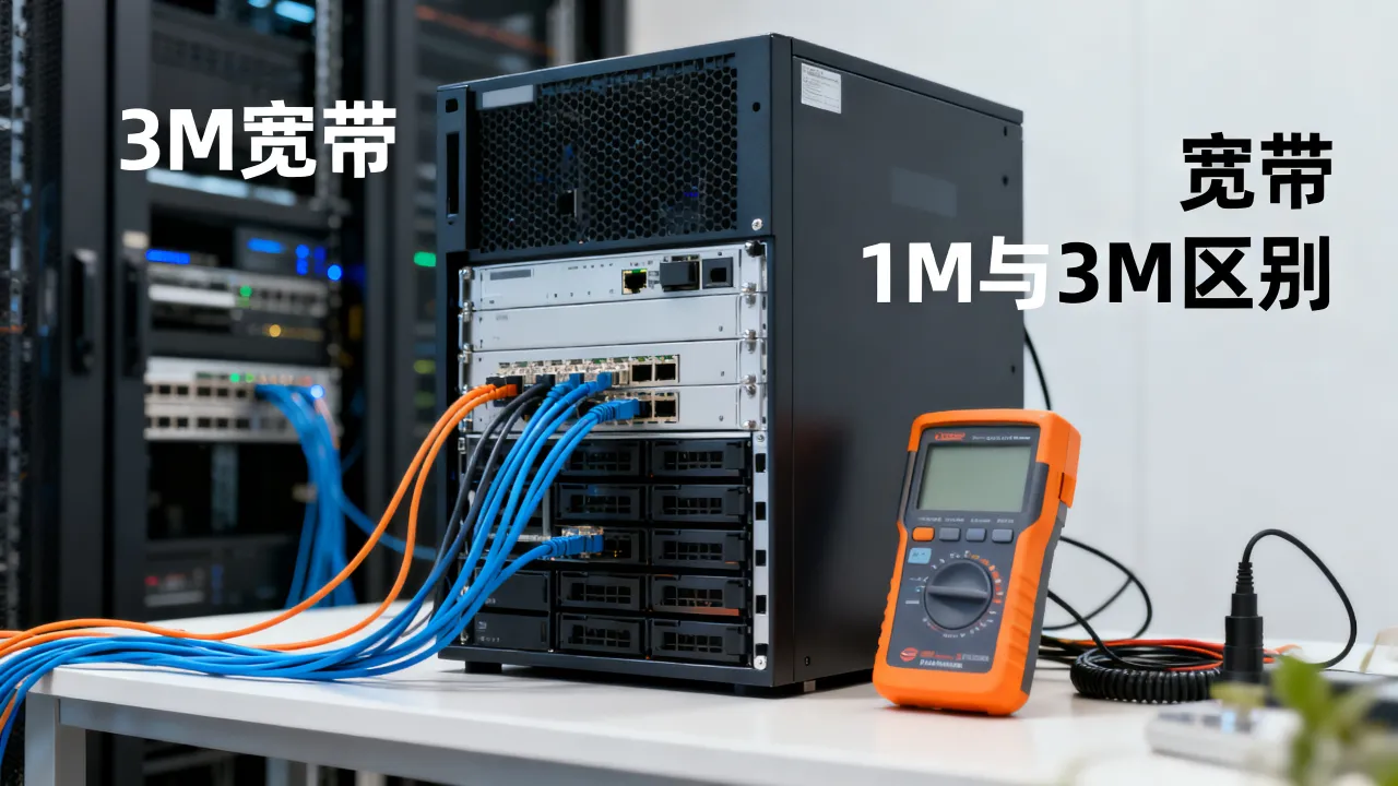 云服务器3m宽带够用吗，1m和3m区别大吗