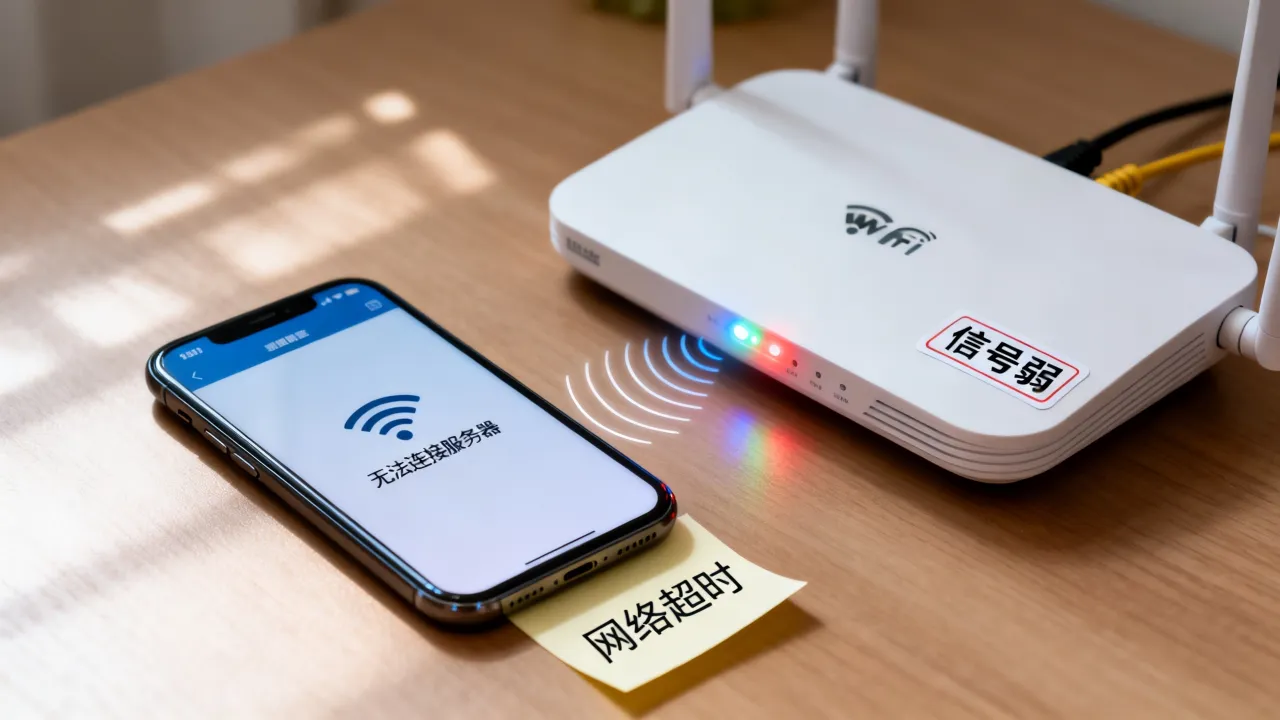 WiFi为什么连不上服务器，手机无线网络连接失败是什么原因？