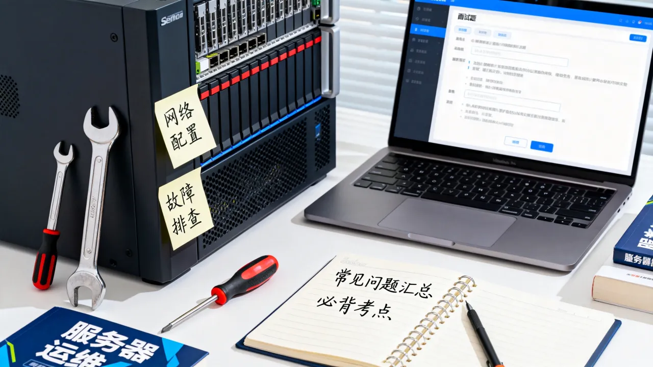 服务器运维面试题有哪些？常见问题汇总，必背考点