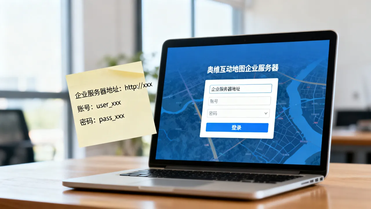 咋登录企业奥维服务器，奥维互动地图企业服务器登录入口在哪？