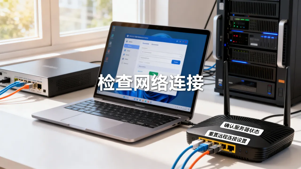 为什么远程不上服务器，远程连接不上服务器是什么原因怎么解决